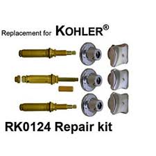 kohler valve repair three handle tub