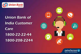 union bank of india customer care 24x7
