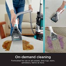 pour bottle carpet cleaning solution at