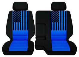 Blue Seat Covers For Toyota T100 For