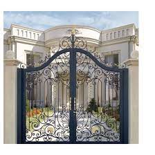 latest wrought iron main door design