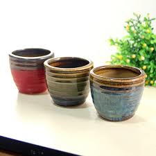 indoor ceramic flower pots