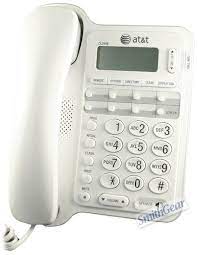 At T Cl2909 Wall Mountable Corded Phone