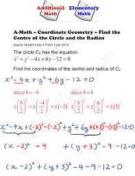A Math Coordinate Geometry Find The