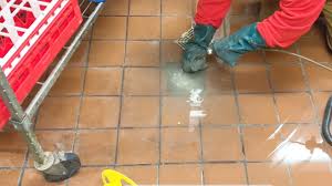 floor drain clogged commercial