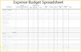 Blank Monthly Budget Template