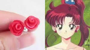 Sailor Jupiter Inspired Rose Earrings Tutorial - YouTube