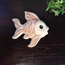 Vintage Ceramic Fish Wall Decor