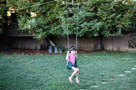 diy zipline in your backyard