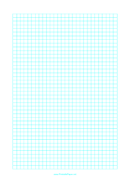 Printable Graph Paper With One Line Every 6 Mm On Letter