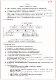 Cbse Class 11 Biology Chapter 7 Structural Organisation In