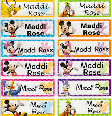 Do soap film and spots cover up your china pattern? Mickey Friends Hands 56 Large 46 15mm Dishwasher Safe Personal Name Labels Label My Stuff Australia