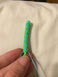 The rope or lacing will need to be at least four times as long as you would like your finished lanyard to be, so lengths will vary, but they need to be at least three feet long so you will have enough rope to handle. How To Make A Spiral Lanyard B C Guides