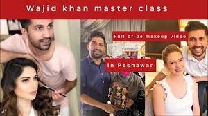 wajid khan bridal makeup full video