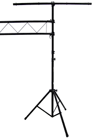 Dj Or Band Portable Lighting Fixture With 10 Foot Tripod T Bar Stands 10 Foot Truss Trussing