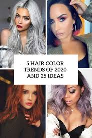 5 hair color trends of 2020 and 25