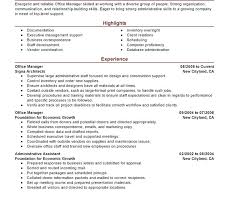Business Management Resume Objective Spacesheep Co