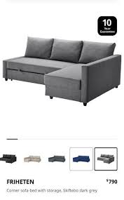 Ikea Grey Couch Furniture Home