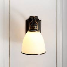 single bulb bell wall lamp minimalist
