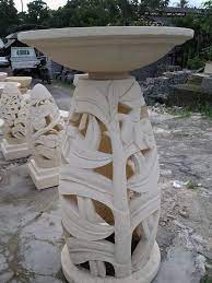 Stone Garden Lantern Sculptures Bali