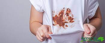 food stains on clothes fast