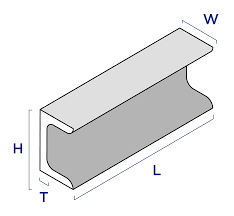 hot rolled astm a36 steel channel