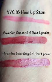 Drugstore Longwear Lipsticks Maybelline Covergirl And Nyc