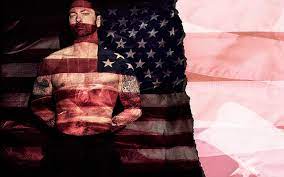 eminem american rapper us flag