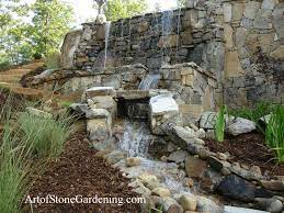 Beautiful Backyard Wall Waterfall