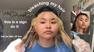 Blonde and black hair is a striking combination because of the stark contrast between the two colors. Bleaching The Underneath Of My Hair Four Times Youtube