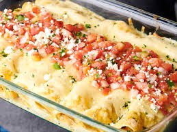 easy enchiladas suizas with
