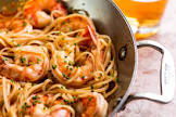 asian noodles with shrimp