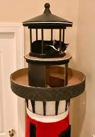 Diy Lighthouse Cat Tree Tower Playhouse