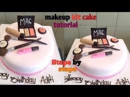 how to make makeup kit cake makeup
