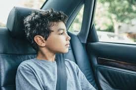 when can kids sit in the front seat