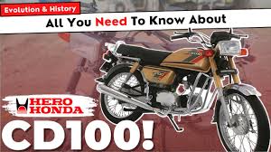 hero honda cd100 india s first 100cc 4