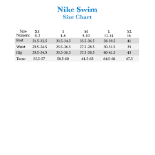 Nike Women S Swimwear Size Chart Bobis Bikes