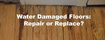 water damage repair or replace