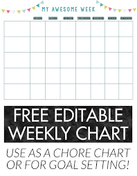 Goal Setting With My Preschooler Free Weekly Printable