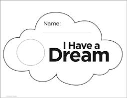 i have a dream mobile printable
