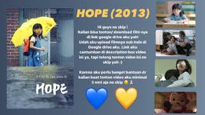 This is a south korean drama based on true events. Film Korea Hope 2013 Fu Movie Sub Indo Bacalah Dahulu Isi Video Dan Description Box Youtube