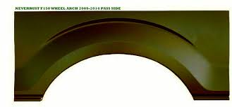 09 14 ford f 150 bed wheel arch right