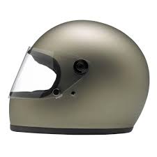Biltwell Gringo S Dot Helmet Flat Titanium