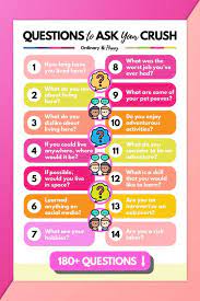 180 great questions to ask your crush
