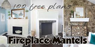 Fireplace Mantel Plans Over 70 Free