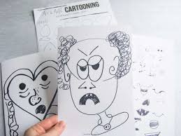 cartoon drawing step by step for kids