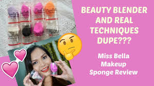 beauty blender and real techniques dupe