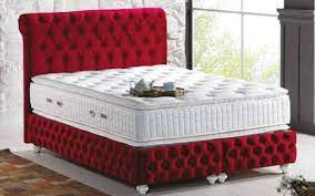 Create the bedroom you really want without breaking your budget. Casa Padrino Baroque Double Bed Burgundy Red White Noble Velvet Bed With Mattress Bedroom Furniture In Baroque Style