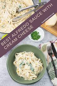 alfredo sauce with cream cheese flour