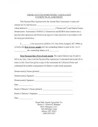 Sample Payment Agreement Form Lofts At Cherokee Studios